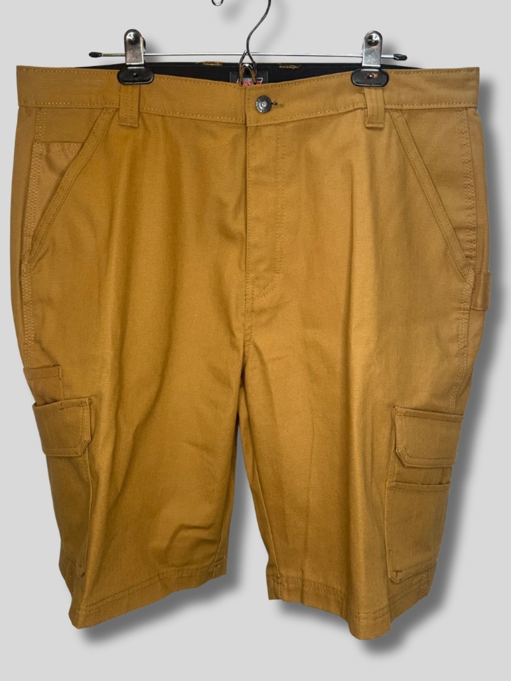 Dickies Cargo Utility Shorts Men’s 36 Brown Workwear Multi Pocket 6 Pocket New